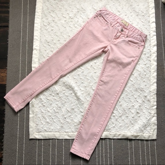 Free People Denim - Free People Light Pink Skinny Jeans